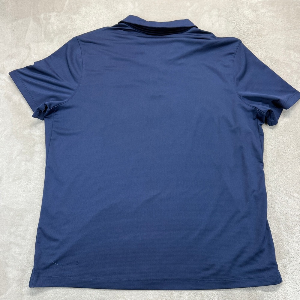 Tampa Bay Rays Polo Shirt Mens XXL Blue Nike Dri-FIT Performance MLB Baseball - Picture 5 of 8